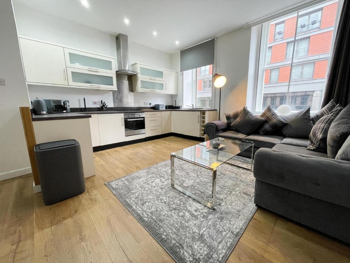 Exquisite 2Br Flat Near Central Train Station Glasgow Bagian luar foto