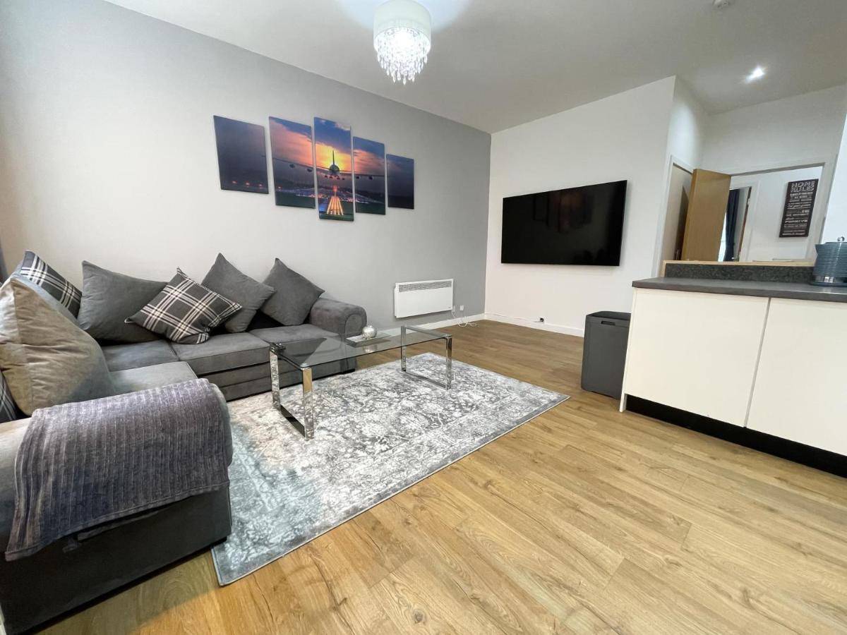 Exquisite 2Br Flat Near Central Train Station Glasgow Bagian luar foto