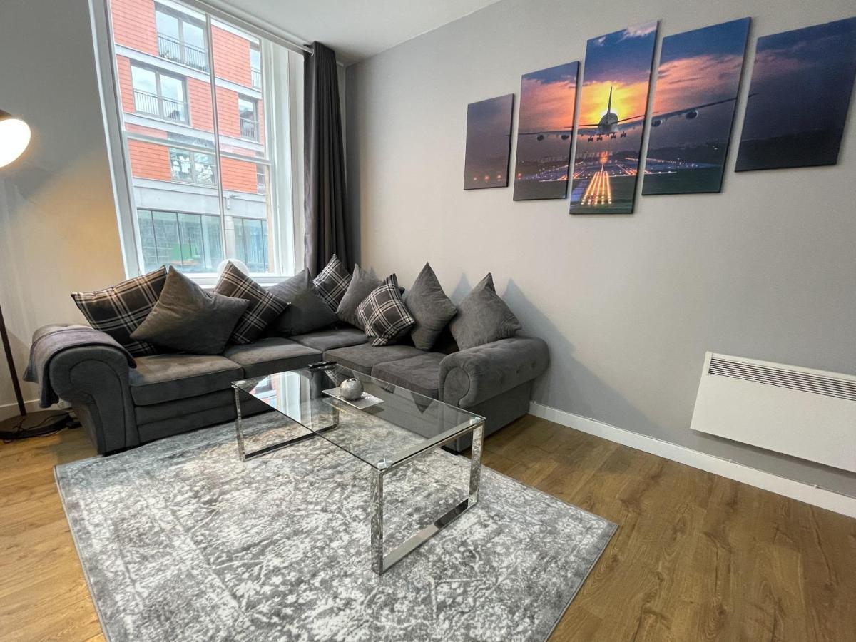 Exquisite 2Br Flat Near Central Train Station Glasgow Bagian luar foto